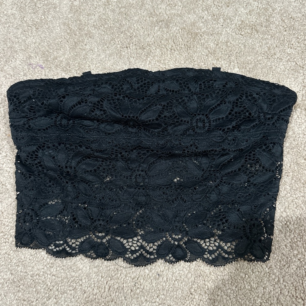 SO Elegant Black Lace Top